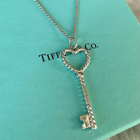 Tiffany & Co. Jewelry Tiffany And Co Heart Key Necklace Poshmark